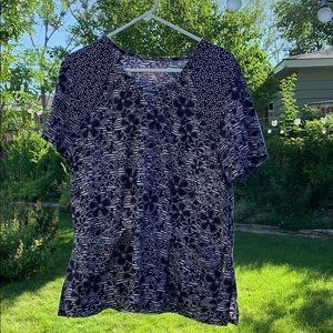 Koi Scrub Top XL
